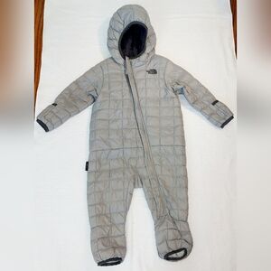 The North Face Gray Snowsuit